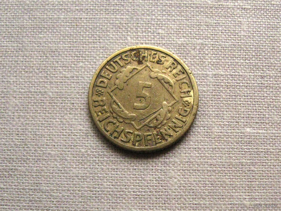 Германия 5 пфеннигов 1935 А