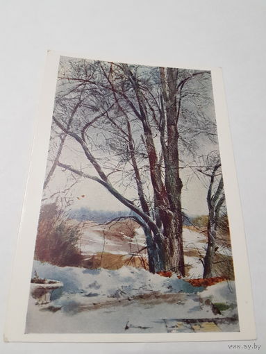 Открытка ,,Заветная липа'' В.С.Климашин 1959г.