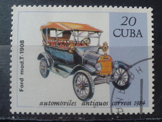 Куба 1984 Старинный автомобиль 20 с