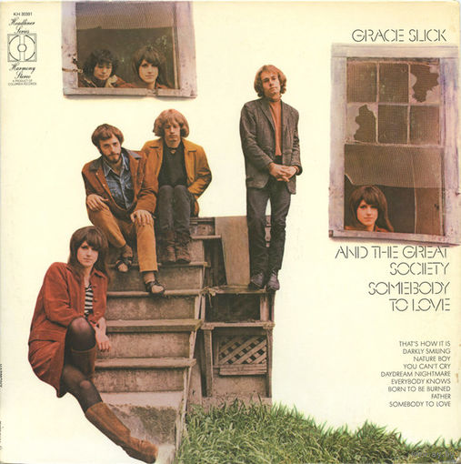 Grace Slick And The Great Society (JEFFERSON AIRPLANE) – Somebody To Love, LP 1970