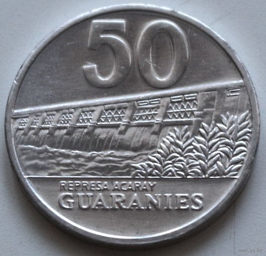 Парагвай 50 гуарани 2011 год