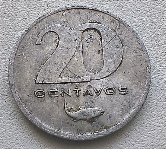 Кабо-Верде 20 сентаво, 1977  1-8-18