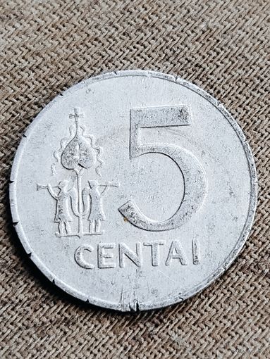 Распродажа - 5 центов 1991г.,2ая Республика Литва
