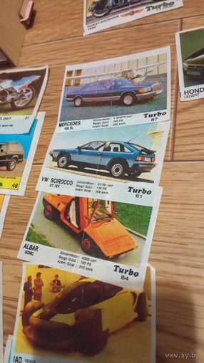 Вкладыши Turbo 120шт, +24 повторные, +24 Bombibom, oto moto