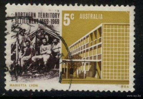 Австралия - 1969 [Mi. 415] Гашеная (AU10)