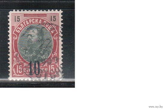 Болгария-1903, (Мих.65), гаш. , Стандарт, Князь Фердинанд I,Надп.(5)