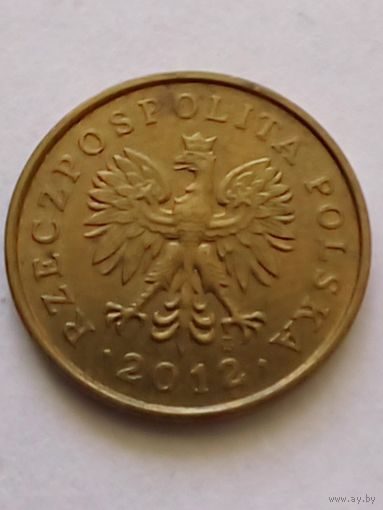 Польша 2 гроша 2012 г.