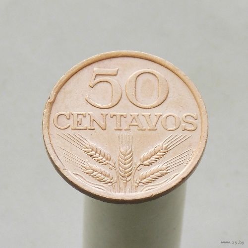 Португалия 50 сентаво 1973