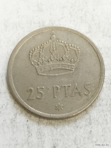 Испания 25 песет 1975(77)