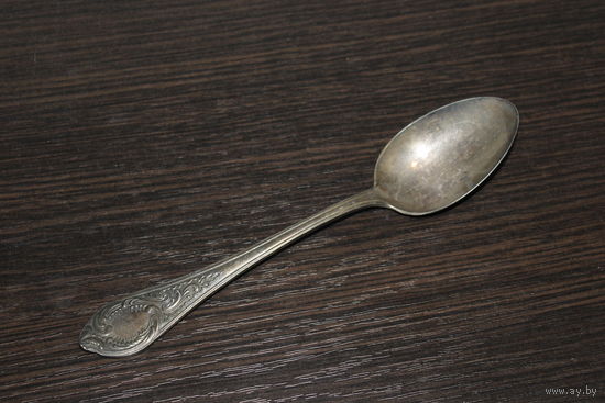 Ложка столовая мельхиоровая, из СССР, клеймо МНЦ.