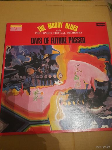 THE MOODY BLUES  " DAYS OF FUTURE PASSED"  1971 LP GATEFOLD,JAPAN DERAM DL114 NM/NM
