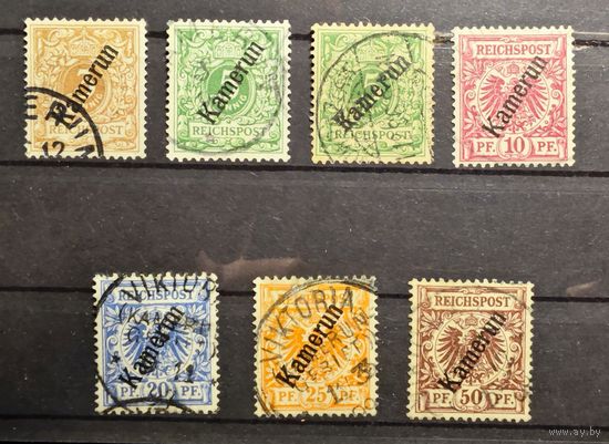 Германия Kolonie Kamerun ми 1-6 каталог 120 евро