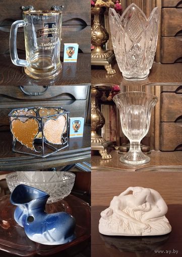 - Кружка Ваза Подсвечник Вазон-фужер Пепельница-башмак Статуэтка НЮ ГРАЦИЯ лепная реплика Микеланджело