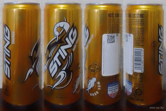 Банка от энергетика STING Gold Rush 2024 320ml (ОБМЕН/ПРОДАЖА/ТОРГ) 1лот=1шт