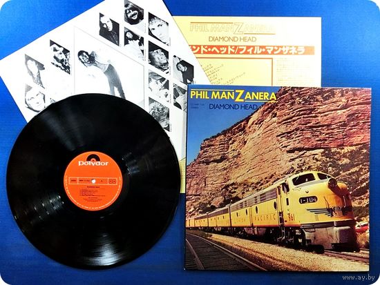 Phil Manzanera (ex-ROXY MUSIC) Diamond Head (JAPAN винил LP 1975)