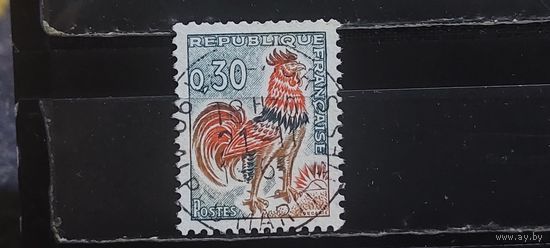 РАСПРОДАЖА ФРАНЦИЯ 1965г. Полная серия. Гаш.