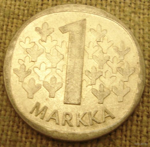 1 марка 1966 Финляндия
