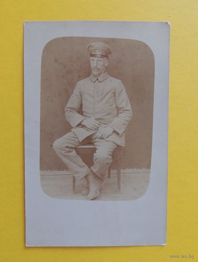 Фото ПМВ, немецкий солдат, 1914-1917 г.