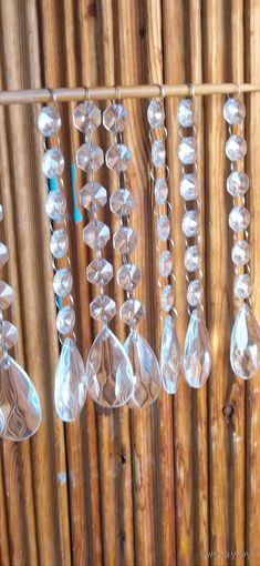 Подвески стеклянные 25шт.