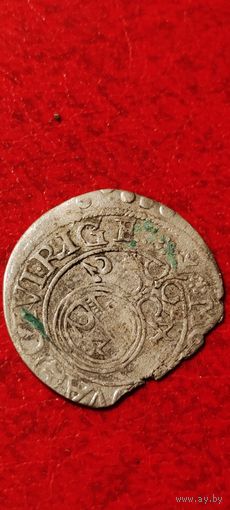 Швеция (Рига) 1/24 талера (драйпелькер) 1624 Густав Адольф