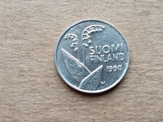 Финляндия 10 пенни, 1990г. (U-обм)