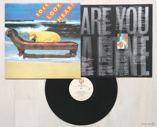 10СС - LOOK HEAR? (USA ВИНИЛ LP 1980)