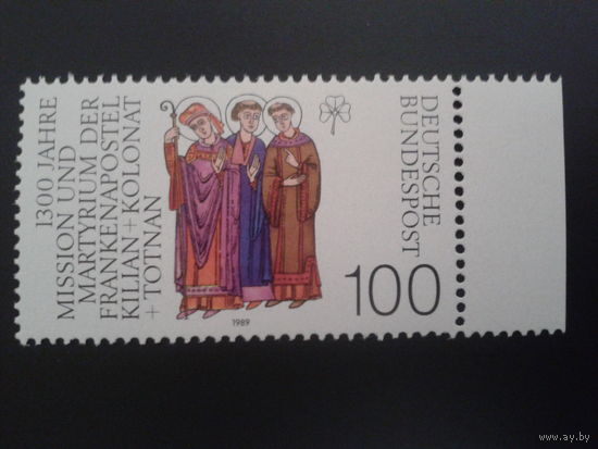 Германия 1989 религия, святые** Михель-2,0 евро
