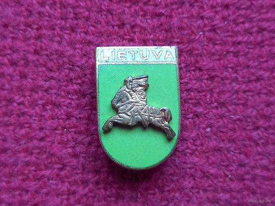 Знак Литва Эмаль