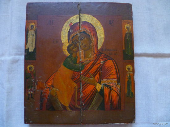 ИКОНА БМ ФЕОДОРОВСКАЯ 31х35 СМ