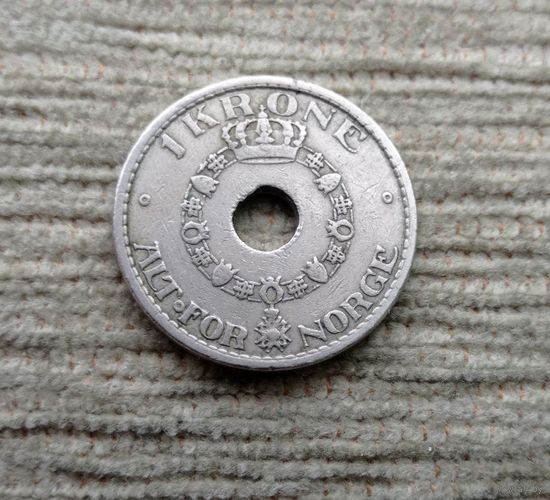 Werty71 Норвегия 1 крона 1949
