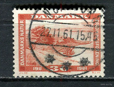 Дания - 1961 - Искусство - [Mi. 389] - полная серия - 1 марка. Гашеная.  (Лот 13Hi)-T41P5