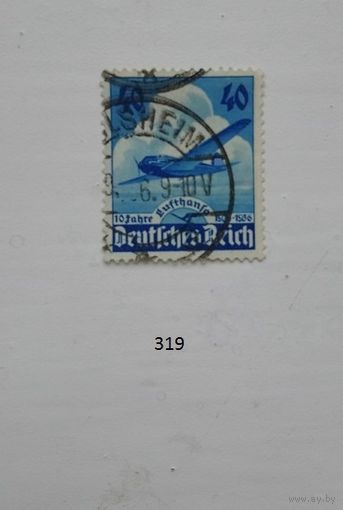 Марки. Германия. Рейх. 1936г.