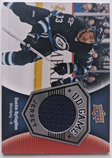 Хоккейная карточка НХЛ джерси  Dustin Byfuglien (Виннипег)