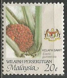 Вилайян Персикотуан. Плоды масличной пальмы. 1986г. Mi#20.