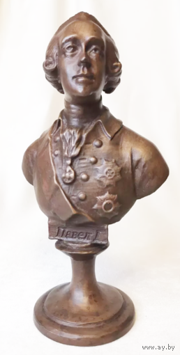Бюст Павел I Бронза