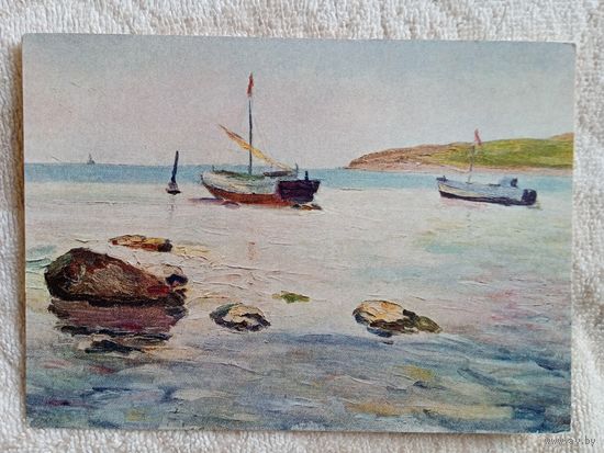 1957. Телепнев. У берега