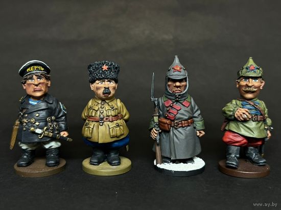 Набор Гражданская война, Красная армия. Баталия миниатюра.