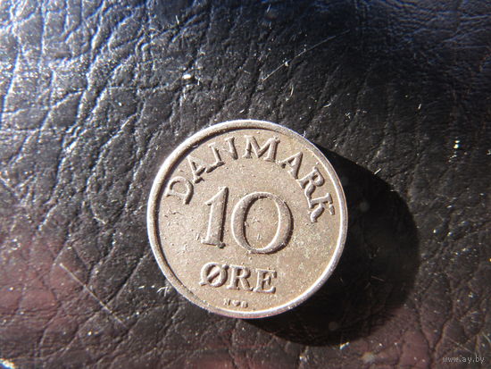 Дания. 10 эре.1955. С 20 копеек. Распродажа коллекции. Смотрите другие лоты.