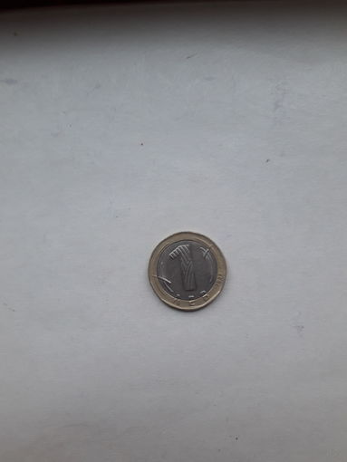 Болгария 1 лев 2002
