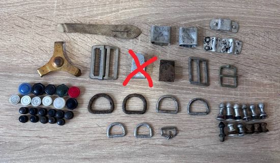 Лот немецкой фурнитуры на период ВОВ/WW2