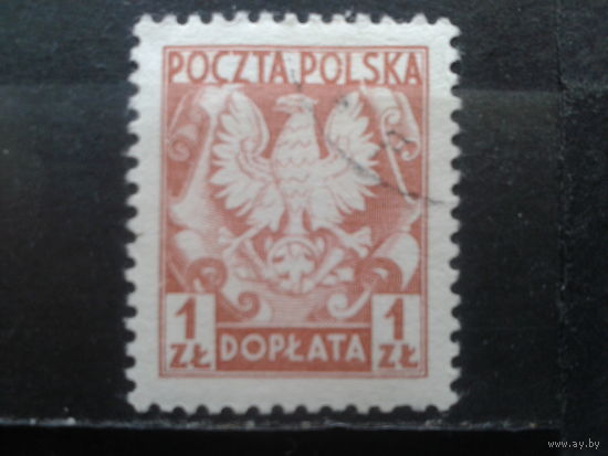 Польша, 1980. Доплатная марка