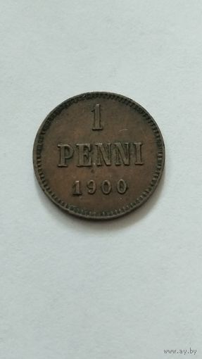 1 пенни 1900г.