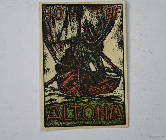 1921 год 40  пфеннигов  Германия нотгельд