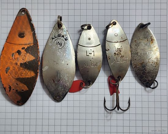 Блесна любая на выбор поштучно