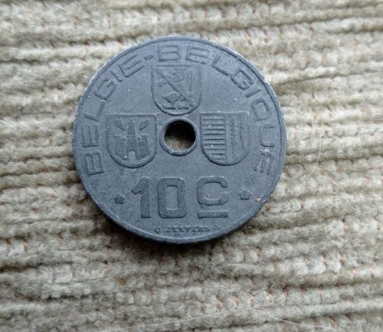 Werty71 Бельгия 10 сантимов 1944