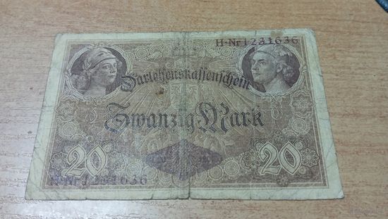 20 Марок 1914 года Германии *1231636