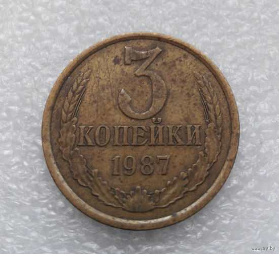 3 копейки 1987 СССР #02