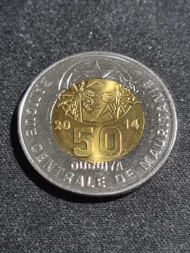 Мавритания 50 угий 2014 Unc