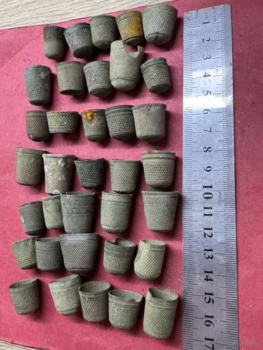 Наперстки старинные.цена за все.