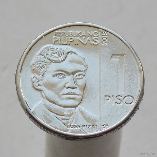 Филиппины 1 песо 2018